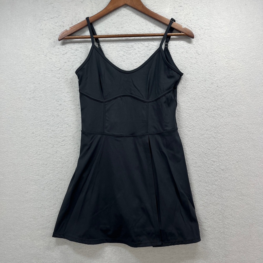 Joy Lab Exercise Dress Womens Small Black Skort Athletic Golf Tennis Sporty
